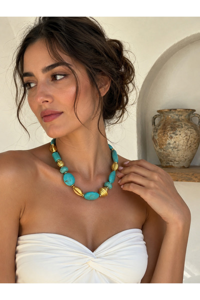 Butik Doğal taş kolye