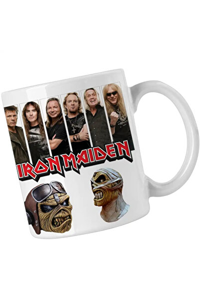 OEM Iron Maiden All Gang Heavy Metal mug
