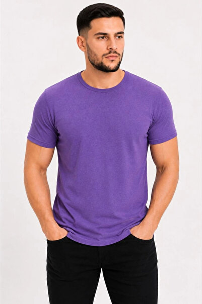 Asmedo Men's Basic T-Shirt Crew Neck Short Sleeve Casual Summer Slim Fit T-Sh...