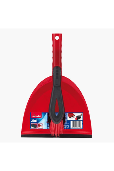 Home Box Vileda 2-in-1 Short Handle Dustpan Set