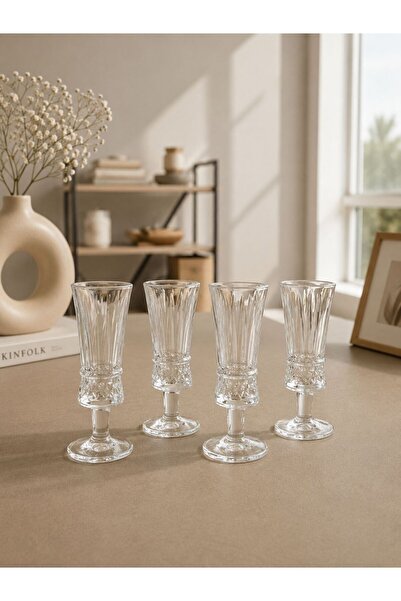 balsa group Mrk Model 4-Piece Coffee Cup Set and Water Glass 13cm