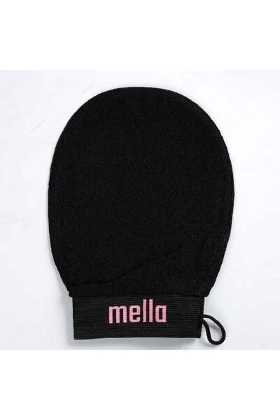 MELLA ليفه قفاز تقشير الأصلية لإزالة الجلد الميت اسود LT-B-001من ميلا