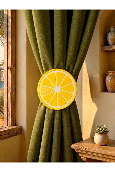 NefinGold Limon Fon Perde Tutucu