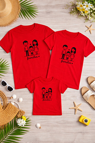 LORVEX Tricou supradimensionat pentru familie, mamă, tată, copil, 100% bumbac...