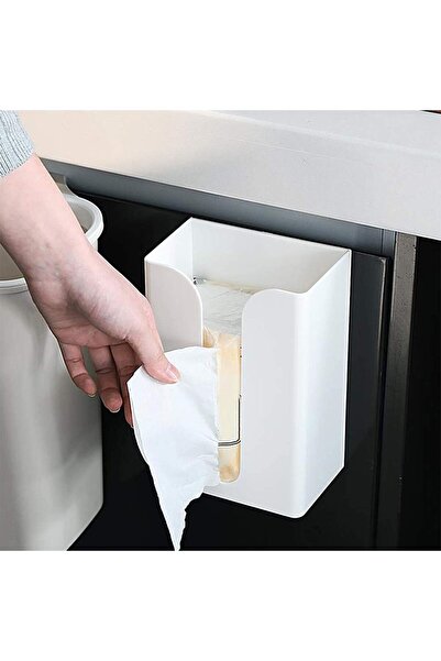 BPA Silk Route Wall Mounted No-drilling Paper Towel Holder Dispenser for Bath...