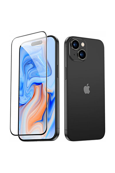 ESR Folie de protecție pentru iPhone 15 - Sticlă securizată - Negru