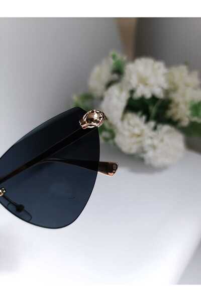 Armastr Women's Gold Color Cat Eye Sunglasses