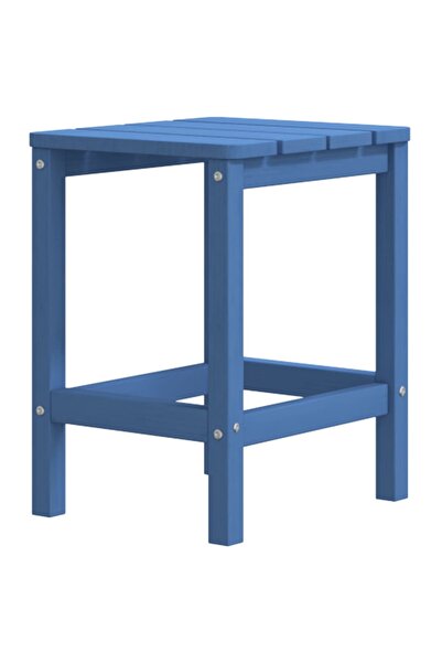 vidaxl Adirondack garden table, aqua blue, 38x38x46 cm, HDPE