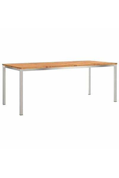 vidaxl MasaDeCina Maro 200 x 90 x 75 cm Lemn Solid de Acacia