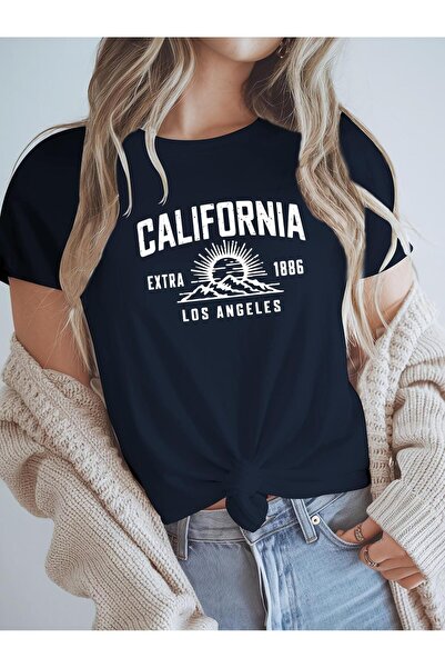 bolivia's California Extra 1886 Los Angeles Women's Short-sleeved T-shirt Ame...