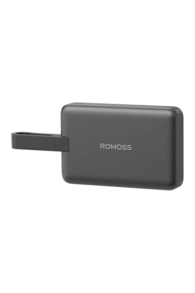 Romoss 10000 mAh Wireless Powerbank, 30W, Black, WMS10
