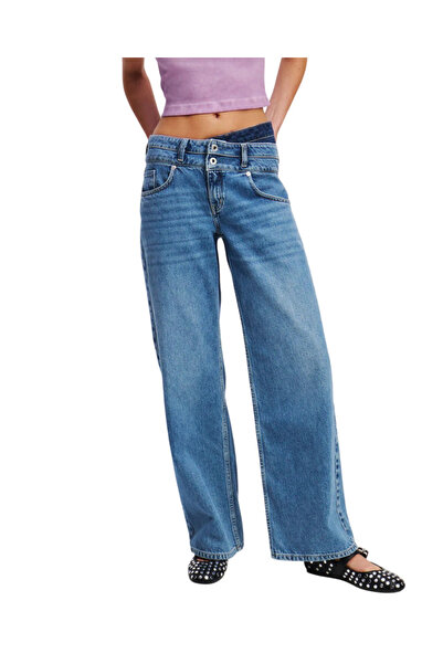 Karl Lagerfeld Γυναικείο Τζιν Μπλε Jeans A3W10072-1EK MID BLUE