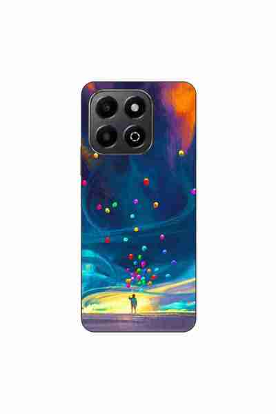 OEM Калъф, съвместим с Honor X6b, силиконов гел TPU, с десен  "Вселенски бало...