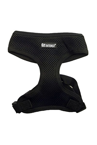 Pet Interest Σαμαράκι Σκύλου Mesh Harness Large Μαύρο 48-65cm/20cm