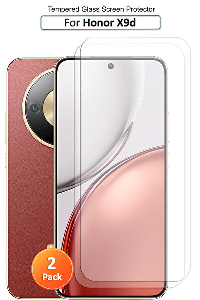 Generic 2 Pack of Honor X9d - Tempered Glass Screen Protector