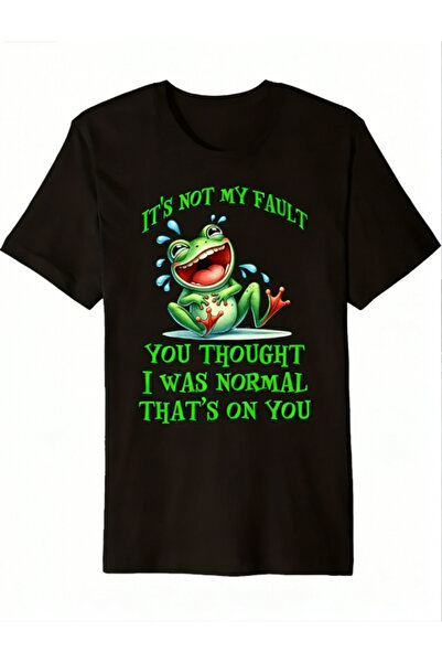 yiou trendy clothing Fun Frog T-shirts for Men and Women