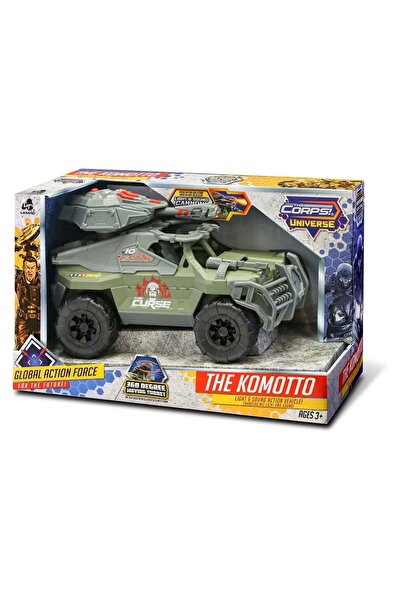Lanard Toys Vehicul militar Jeep cu lumini si sunete, The Corps Universe,
