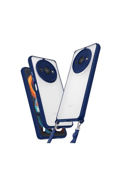 OEM Xiaomi Redmi A3 4g Case Penta Silicone Case - Navy Blue