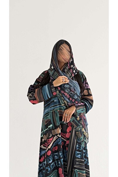 AYA عباية مطبوعة mwt1166
