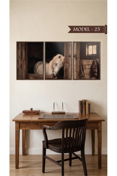 Akıllı Kağıt Animal de tablou adeziv cu aspect de sticlă (Model- 25)