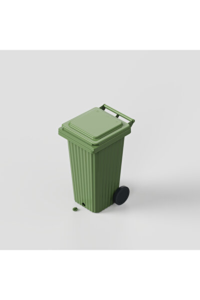 Wave Bin WAVE Eurobin with Green outlet 120L AETA Matcha bin