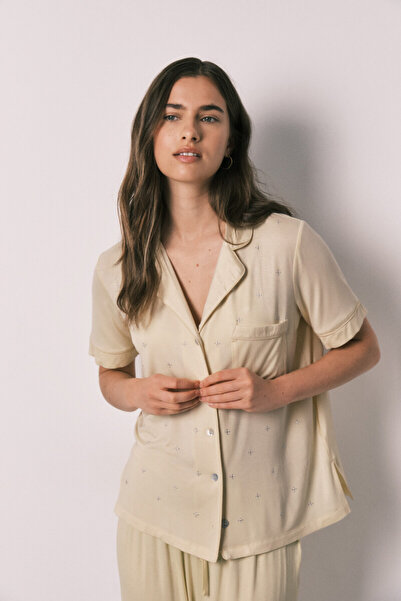 Women'secret Yellow classic long pyjamas
