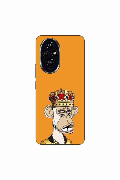 OEM Husa compatibila cu Honor 200 Silicon Gel Tpu Model NFT Royal Ape