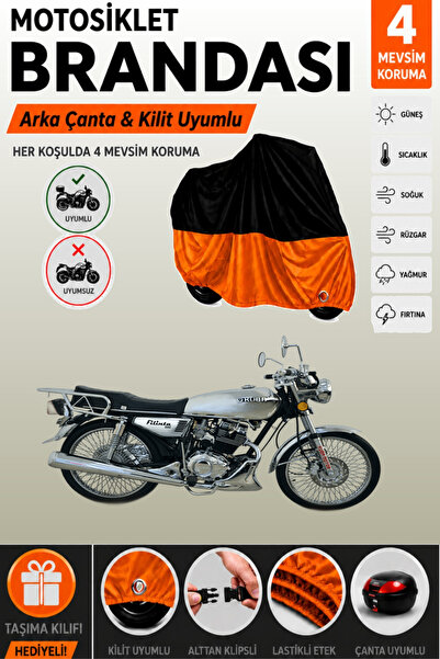 Cemku Double Black Top - Orange Bottom, Rear Bag Compatible Kuba Filinta 200 ...