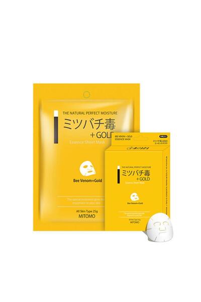 Mitomo BEEVENOM GOLD - 5 pcs - Hydrating Facial Sheet Mask Set