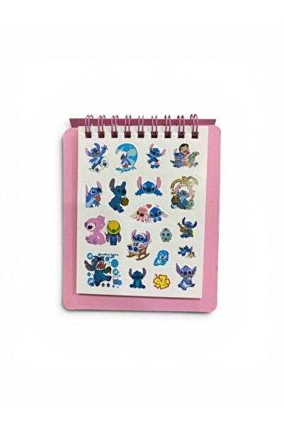 Harika Kitap Stitch Not defteri ve Sticker Karne hediyesi
