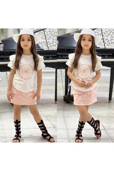 jana baby Suit with Hat and Skirt