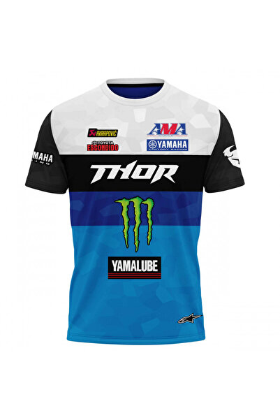 OEM Yamaha men's t-shirt, short sleeve, multicolor M052