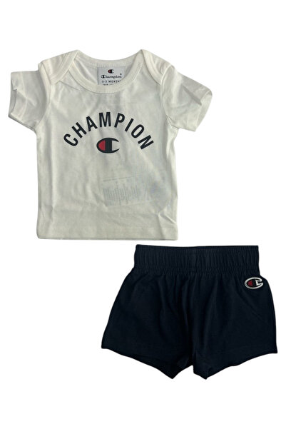 Champion طقم تي شيرت وشورت للأطفال 307059-WW001