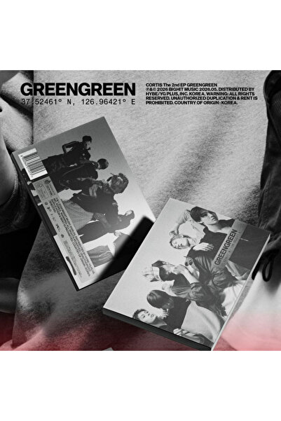 Kpop Dünyasi CORTIS – 2. EP [GREENGREEN] Studio Ver.