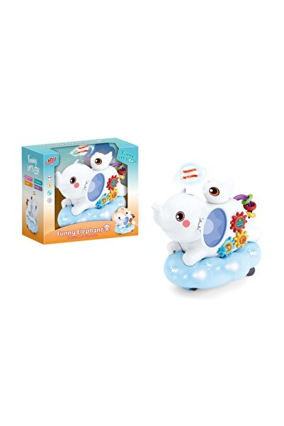 PRC Jucarie muzicala elefant cu sunete si lumini 20*13