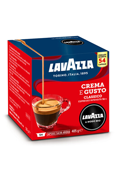 LavAzza 54 Capsule Cafea Crema Gusto Classico A Modo Mio