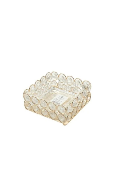 wei Ashtray Iron + Glass A-80223