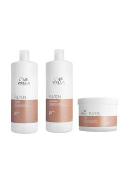 Wella Professionals Pachet de Reparare pentru Par Deteriorat - Fusion: Sampon...