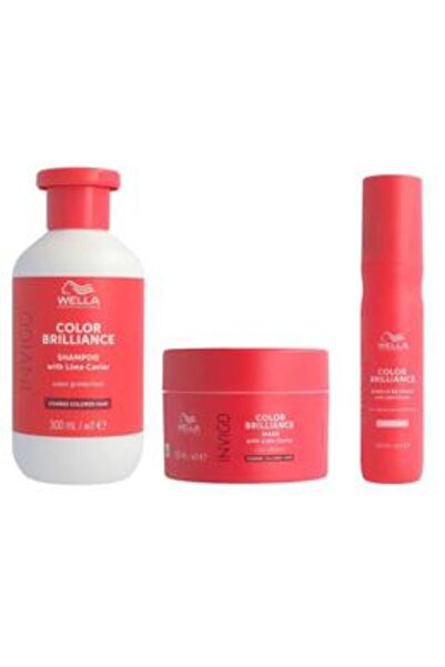 Wella Professionals Pachet pentru Par Vopsit cu Fir Gros - Invigo Color Brill...