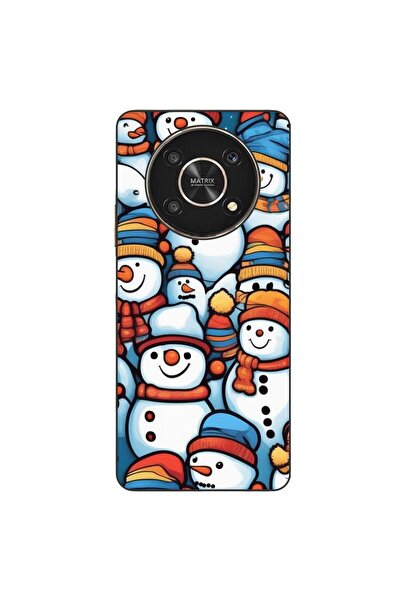 OEM Case compatible with Honor X30 Silicone Gel Tpu Model Snowman Pattern