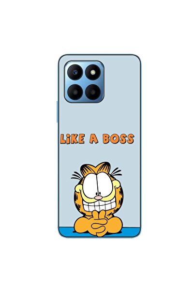 OEM Husa compatibila cu Honor X6 Silicon Gel Tpu Model Garfield Like A Boss