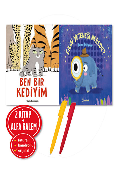Uçanbalık Yayıncılık Alfa Kalem+I Am a Cat+Where Is the Elephant Ability?+Gal...