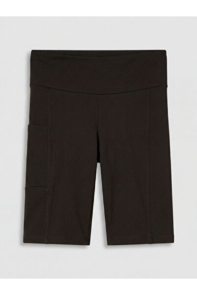 LC Waikiki Brown elastic waist women's sports shorts leggings from gülüs gi̇yi̇m