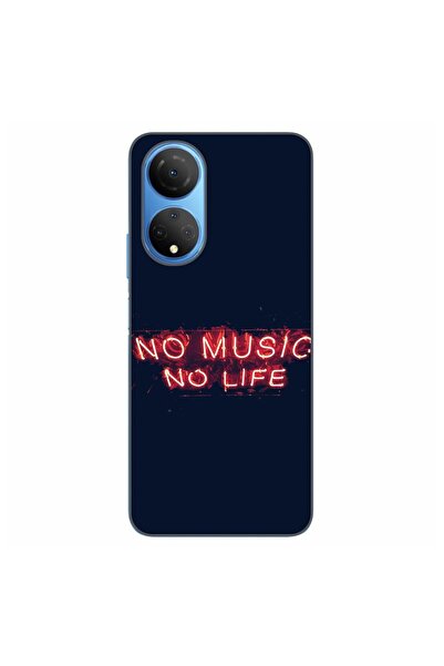 OEM Husa compatibila cu Honor X7 Silicon Gel Tpu Model No Music No Life
