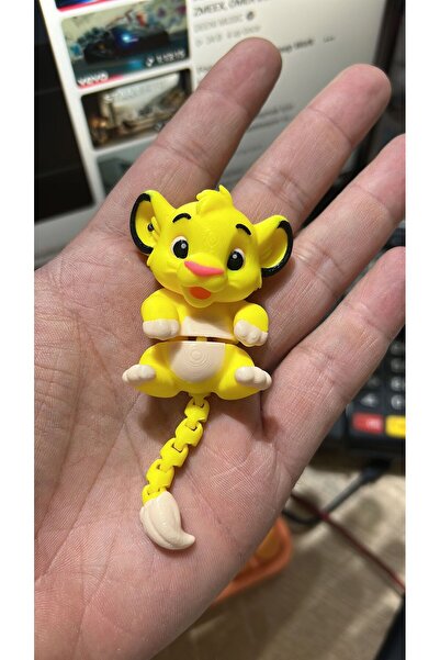 PeriYedi ASLAN FİGÜR 10 CM HAREKETLİ FİGÜR OYUNCAK