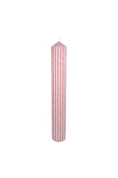 AFO Lumanare Premium Star Frozen 6cm x 40cm Roz