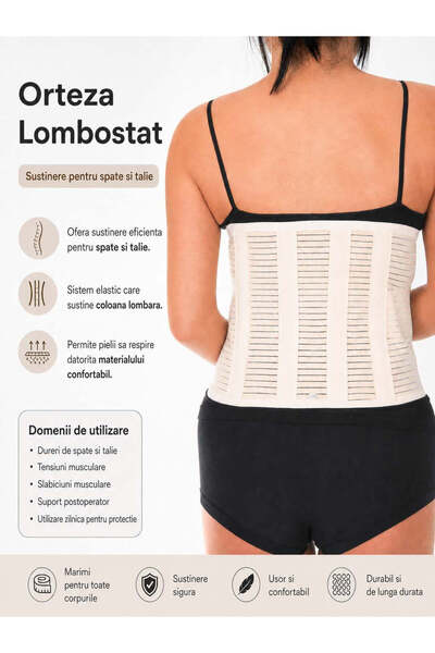 DEMOTEKS Orteza lombostat, unisize (S,M,L)