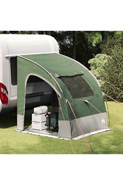 vidaxl Cort pentru hayon cu acoperis Verde 194 x 180 x 210 cm tafta