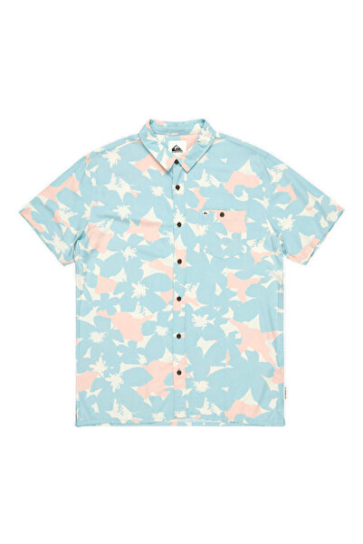 Quiksilver Mens Safe Paradise Shirt - Short-Sleeve Shirt M