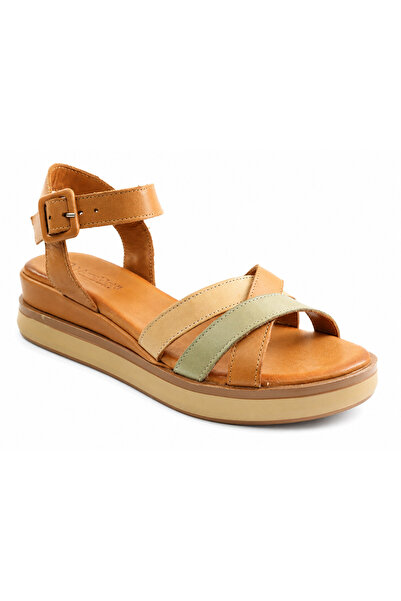 Anna Viotti Sandale dama piele naturala D58 6655-cognac-40